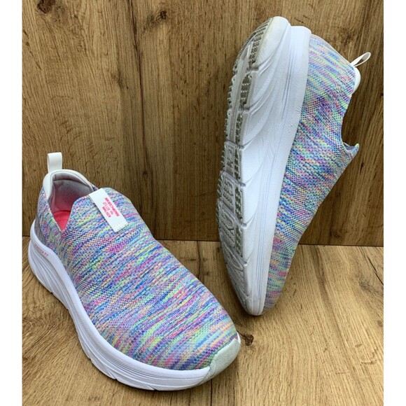 Skechers Shoes - Skechers Women D'Lux Walker Rainbow Sky 149367 Multi Color Slip-On Sneakers 11